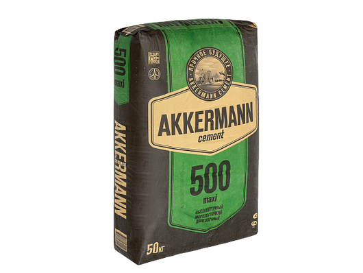 Цемент AKKERMANN 500 maxi (50 кг.)