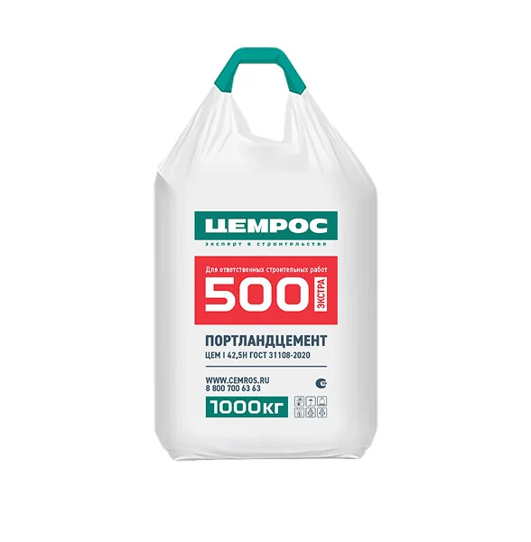 Портландцемент Цемрос 500  (1 тн.)